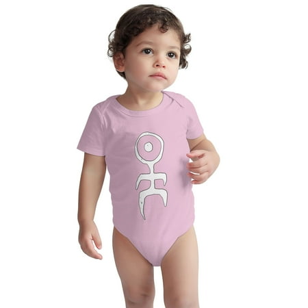 

Einsturzende Baby Onesie Neubauten Toddler Baby Boys Girls Short-Sleeve Bodysuits Cotton Romper Pink 12 Months