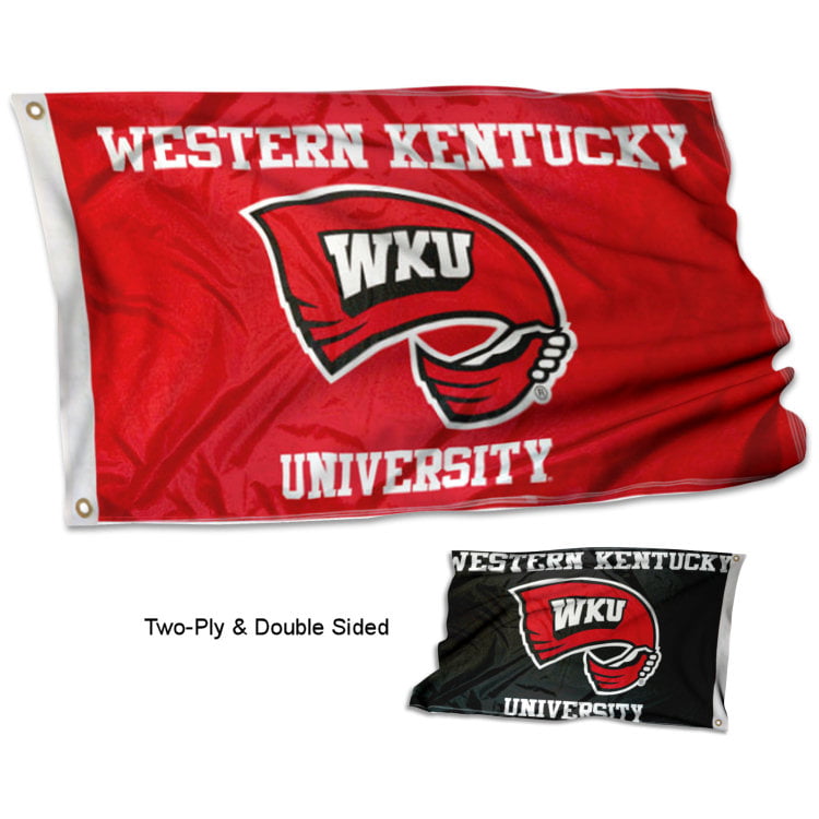 College Flags /& Banners Co WKU Hilltoppers Car and Auto Flag