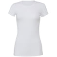 thumbnail image 1 of Bella Canvis- Camiseta de manga corta con cuello redondo para chica/ mujer (Blanco), 1 of 3