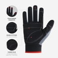 thumbnail image 3 of Guantes de trabajo HANDLANDY de piel sintética con pantalla táctil para hombre XL, 3 of 8