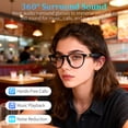 thumbnail image 6 of AI Smart Translation Glasses with 164-Language, Photochromic Lenses, Magnetic Charging, AI Voice Assistant for Man/Women, 6 of 8