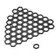 thumbnail image 1 of TISHITA 50x Black Guitar Socket Nut Fine Thread Nut for Guitar, 1 of 8