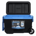 thumbnail image 2 of Hielera Hartplas Everest Adventure 52Qt con Ruedas | 80 Latas, 5 Días de Hielo, Color Negro/Azul, 2 of 4