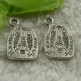 thumbnail image 3 of K-KED 220 pcs tibet silver fish charms 21x14mm B4280, 3 of 4