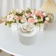 thumbnail image 4 of Fiudx Tarro de Cerámica, Joyero Dorado Pintado a Mano, Elegante Organizador de Velas, Impresionante Pieza Decorativa para El Hogar, Ideal Como Regalo de Boda, Perfecto para Aniversarios y Ocasiones E, 4 of 6
