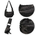 thumbnail image 4 of Yucurem Women Canvas Dumpling Bag Multi-pockets Shoulder Bag Hobo Sling Bag (Black) Fashion shoulder bag (Black), 4 of 10