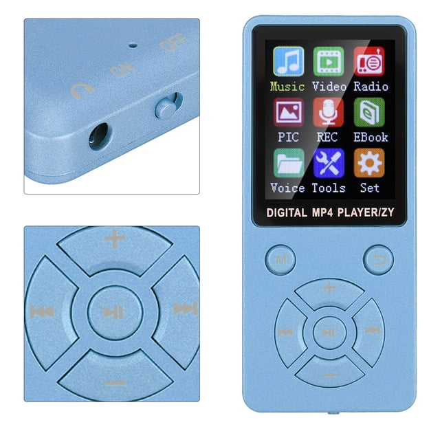 Reproductor De Música, Libro Eléctrico Support T1 Music Mp4 Player, Para Amantes De La Música En Casa Estudiante Al Aire Libre