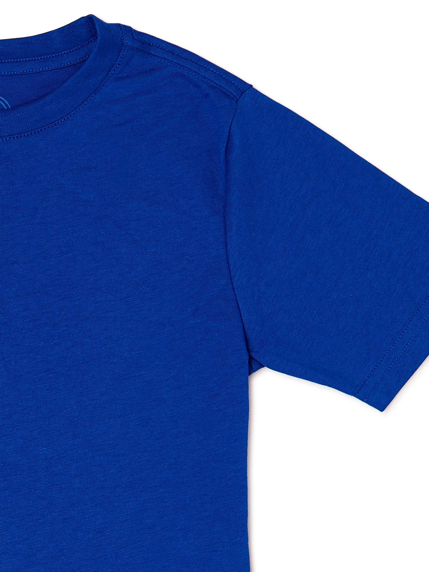Wonder Nation Boys Kid Tough Tee with Short Sleeves, Sizes 4-18 & Husky