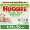 Huggies Natural Care Sensitive Baby Wipe Refill, Fragrance Free (1,088 ct.)