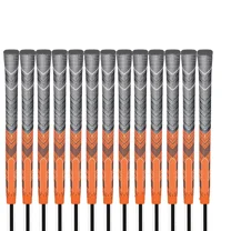 13PCS Golf Grips Anti-Slip Rubber Golf Club Grip Standard Size Grip Grip Orange