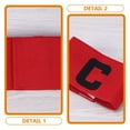 3 Pcs Captains Armband Football Bands for Soccer Professional Armbands