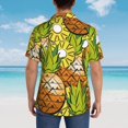 thumbnail image 6 of Bixox Men's Hawaiian Shirts Men's Tropical Summer Fruit Print Short-Sleeve Shirt-Large, 6 of 8