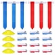 thumbnail image 1 of 16 Pcs Flag Football Set 12 Belts 4 Cones Football Training Accessories for Football Player, 1 of 3