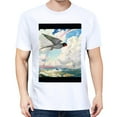 thumbnail image 3 of Oversize Blouse For WomenBird Loose Fit Summer Casual Tees -XL, 3 of 5