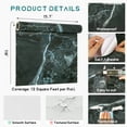 VEELIKE Antique Emerald Black Marble Contact Paper for Countertops ...