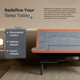 thumbnail image 7 of ESHINE Twin-XL Adjustable Bed Frames Base + 12” Hybrid Mattress, with Massage, Pillow-tilt, Ergonomic Incline, Zero Gravity, Dual USB Port, Under Bed Light, Wireless Remote, 7 of 7