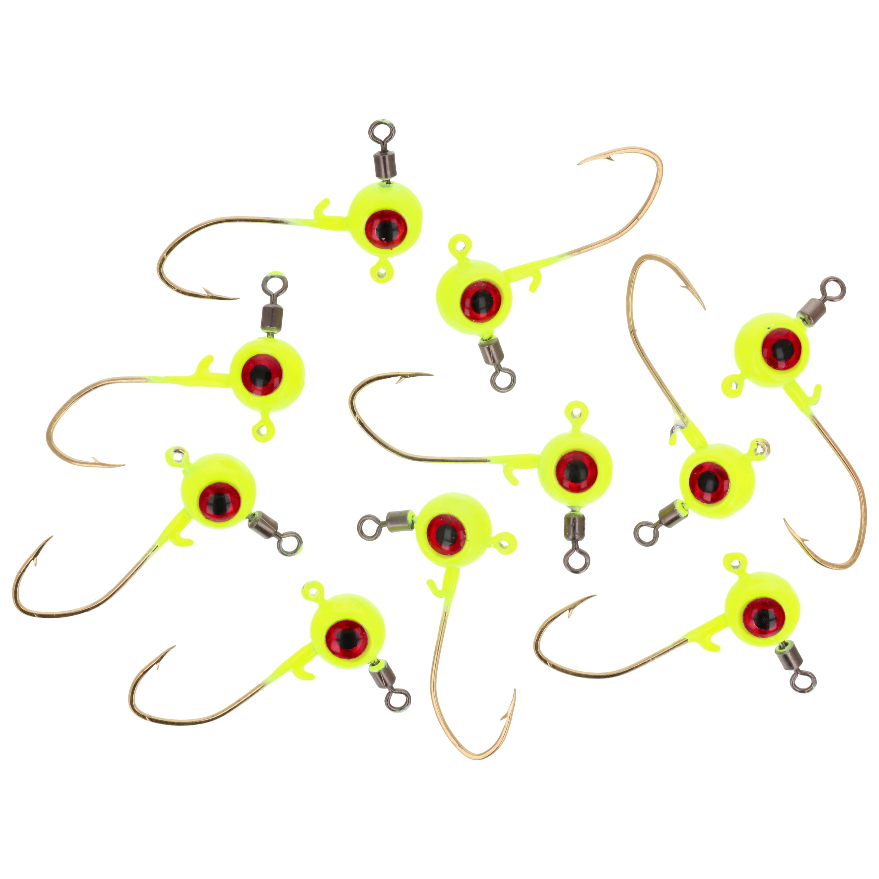Eagle Claw Ladder Jig 1/32 oz Chartreuse