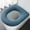 Blue, variant on Warm & Cozy Winter Toilet Seat Cushion,Thickened Knitted Cover,Machine Washable,Soft and Easy to Installation,Suitable for All Toilets（Blue）