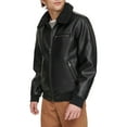 thumbnail image 4 of Men's Levi's® Faux Leather Bomber Jacket Color: Black Size: S, 4 of 4