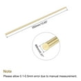 thumbnail image 2 of Unique Bargains 8mm Diameter 350mm Length Brass Solid Round Rod for DIY Craft 1pack, 2 of 4