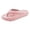 Pink, variant on OOOUM Thick Platform Eva Flip Flops Textured Thong Slip On Sandals Soft Cushioned Summer Beach Indoor Outdoor Shoes Orange US:10.5