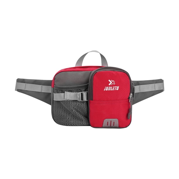 Xihbxyly Riñonera para Actividades Al Aire Libre, Multifuncional, con Soporte para Teléfono y Botella de Agua, Impermeable y Transpirable, Reflectante para Correr de Noche, Unisex para Todas Las Edad