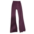 thumbnail image 6 of CAIXIA Stretch Pants for Women Plus Size Seamless Flared Workout Pants Stretchy Wide Leg Yoga Pants Flare Leggings with Pockets for Workout Running Athletic Activewear, 6 of 6