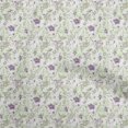 thumbnail image 1 of oneOone Rayon Light Green Fabric Batik Diy Clothing Quilting Fabric Print Fabric By Yard 56 Inch Wide, 1 of 5