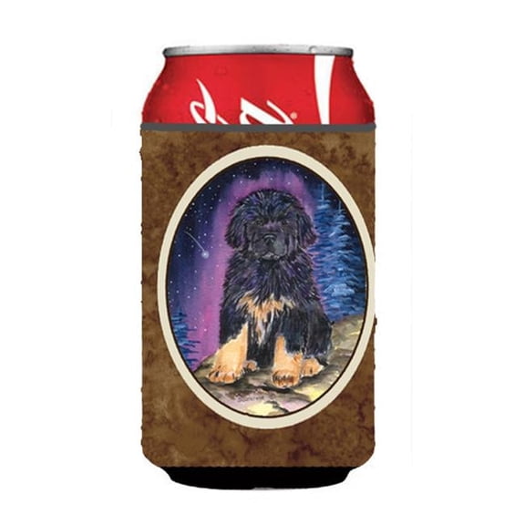 Starry Night Tibetan Mastiff Can or bottle sleeve Hugger 12 oz.