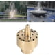 thumbnail image 2 of Fountain Pump Nozzle Set Water Spray Heads Fountain Nozzle Setting Brass Fountain Sprinkler Head Pond Pool Spray Nozzle Watering Misting Accessories(g, 2 of 5