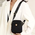 thumbnail image 4 of Bolso de mano para mujer Fashionalbe Nylon Simple Mujer Commuter Bolso (Negro), 4 of 7