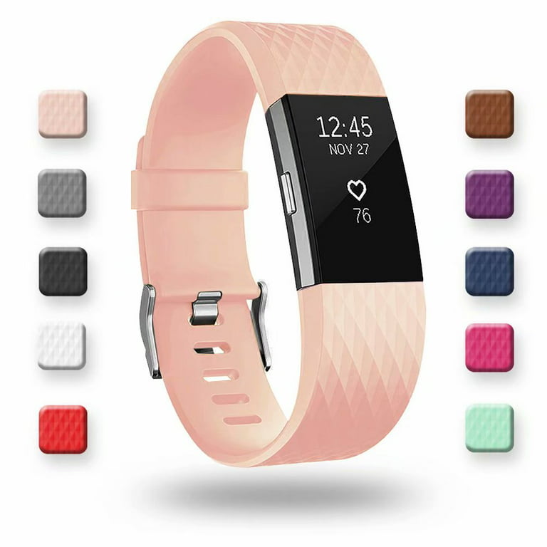 For Fitbit Charge 2 Bands, Adjustable Replacement Sport Strap for Fitbit Charge 2 Smartwatch Fitness Wristband Large Small Walmart.com