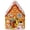 Snowman, variant on Hsqqdc Christmas Cookie Tin with Lid, Gingerbread House Metal Storage Box for Holiday Candy and Treats, Snowman, 1 Pack