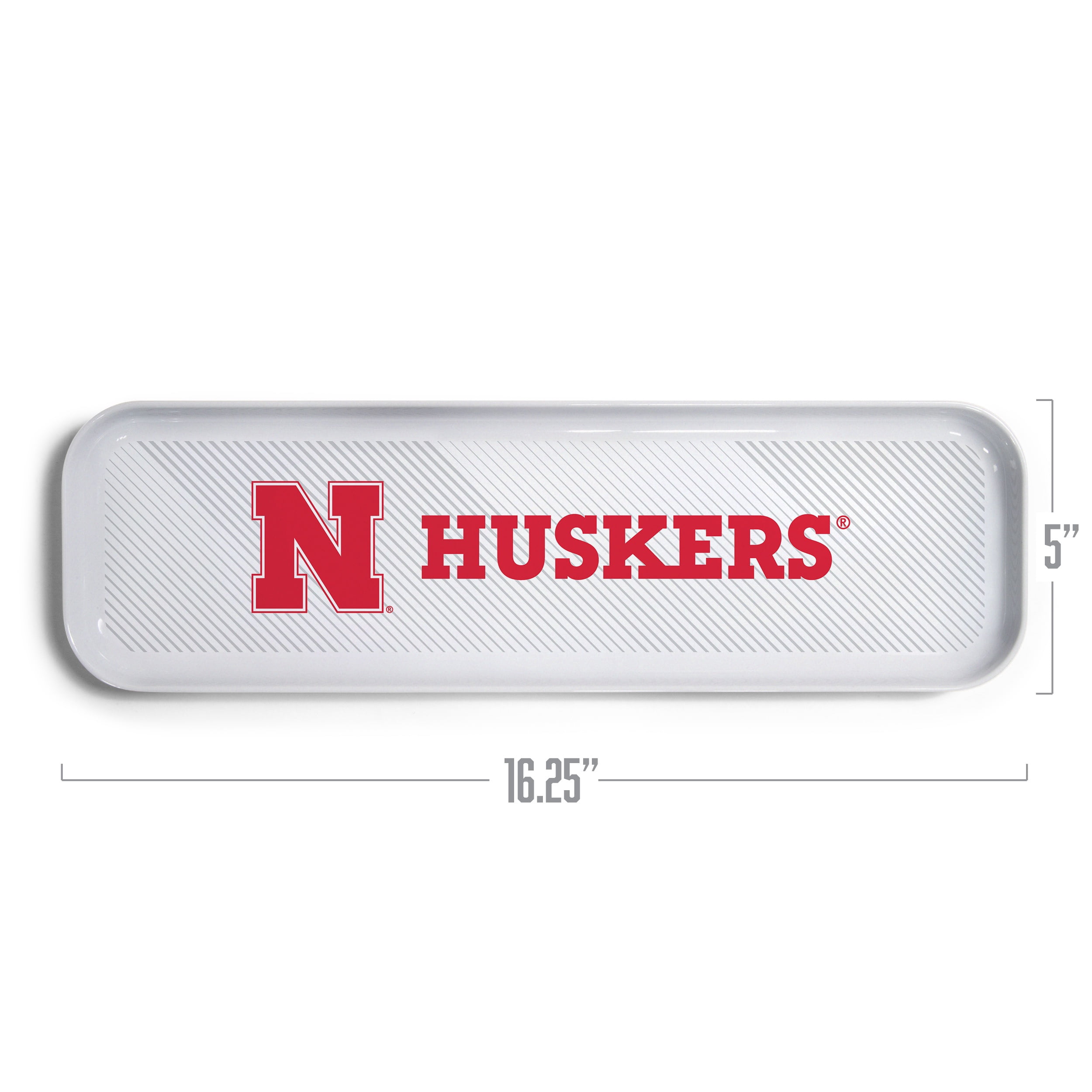 YouTheFan NCAA Nebraska Cornhuskers Small Snack Platter