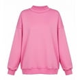 thumbnail image 7 of Crewneck Sweatshirts Women Crew Neck Long Sleeve Solid Color Loose Pullover Sweatshirt For Everyday Casual Ease Crew Neck Sweatshirts Women, 7 of 7