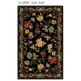 thumbnail image 3 of Safavieh Chelsea Gisselle Bordered Wool Area Rug, Black, 6' x 9', 3 of 13