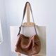 thumbnail image 4 of Bolso de piel de vaca de alta calidad para mujer, de un solo hombro, estilo retro americano, de gran capacidad, cuadrado, tipo bandolera, a la moda, 2024, 4 of 5