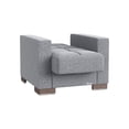 thumbnail image 5 of Ottomanson Origins Convertible Arm Chair, Gray Polyester Fabric, 5 of 8