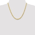 thumbnail image 2 of 10K Yellow Gold chain Rope Concave Diamond-cut 20 in 5 mm, 2 of 5