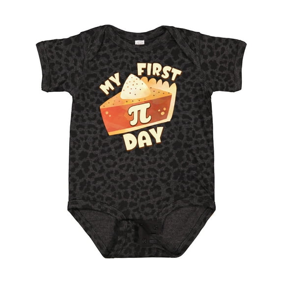 Inktastic My First Pi Day-pumpkin Pie Boys or Girls Baby Bodysuit