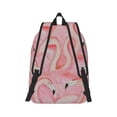 thumbnail image 2 of Yiaed Flamingos Print Backpack, Premium Laptop Backpack, Travel Backpack for Women, Lightweight Backpacks, Comfortable Back Pack-Medium, 2 of 7