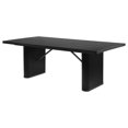 thumbnail image 4 of Catherine Rectangular 84-inch Wood Dining Table Black, 4 of 9
