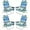 Blue, variant on REKHH Set of 2 Backpack Beach Chair, 5-Position Lay Flat Beach Chairs with Cooler Bag, 2 Cup Holders, Towel Bar, Lightweight Folding Beach Chair with Backpack Straps