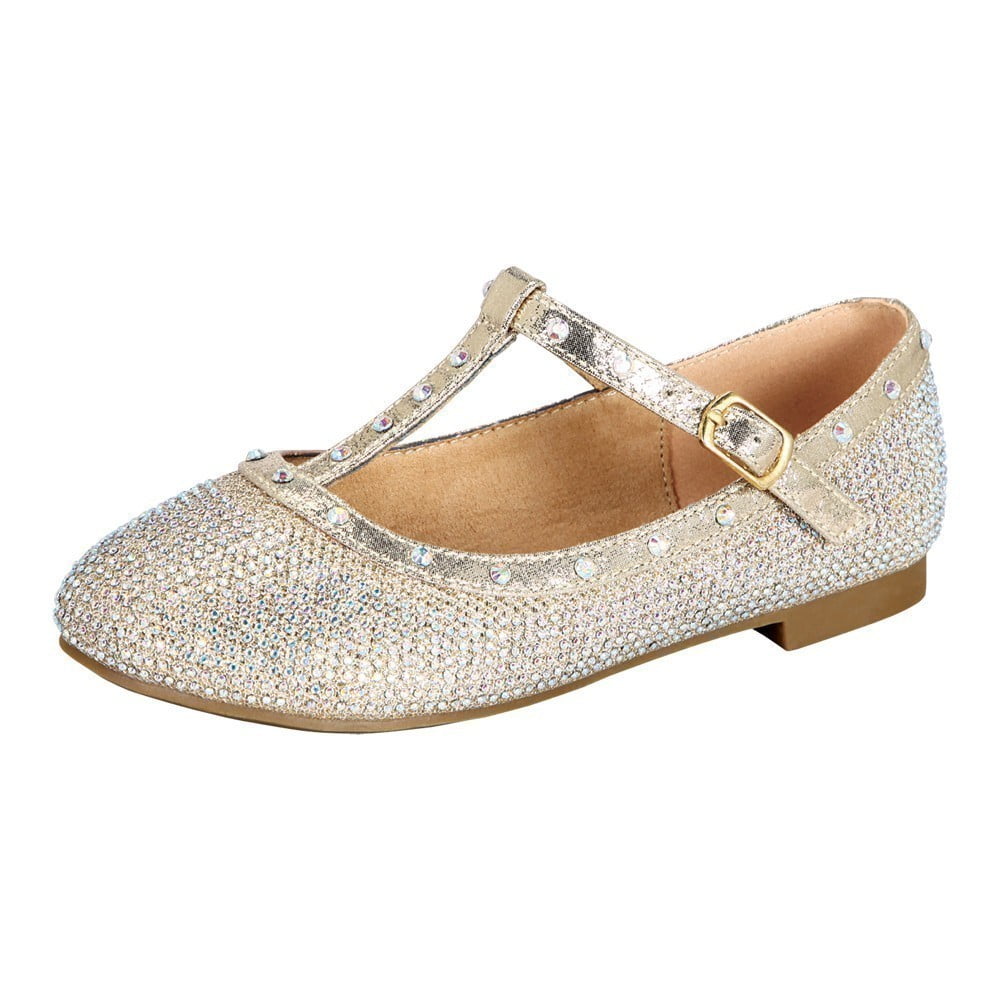 little girl sparkly dress shoes