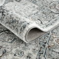 thumbnail image 6 of Hauteloom Liverpool Living Room, Bedroom Area Rug - Traditional - Charcoal, Medium Gray, Light Gray - 7'10" x 10', 6 of 12