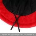 thumbnail image 3 of YooGuoGuo Winter Fluffy Fuzzy Bucket Hat Plush Furry Faux Fur Fisherman Hats Warm Hat for Women, 3 of 4