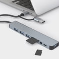 thumbnail image 4 of QUMIIRITY USB Port Connection USB Hub Extender Aluminum Alloy 1Pack for Tech Users Back to School, 4 of 8