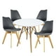 thumbnail image 1 of Set de 4 Sillas y Comedor Mundo In  Set de 4 sillas Frankfurt  y Mesa Redonda de 80 Cm, 1 of 7