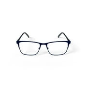 Timberland Men's TB1810-1 Square Prescription Eyeglasses with Case, Blue