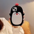 thumbnail image 3 of Funda de silicona YAKVOOK Kawaii Cartoon Penguin para iPhone 11, 3 of 7